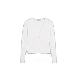 T-shirt manches longues col V femme Desigual Napoles