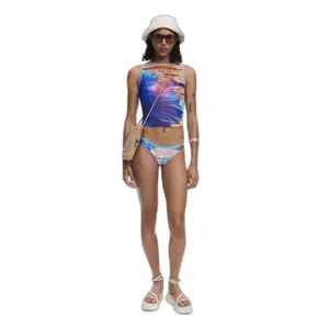 Top til svømmedragt til kvinder Desigual Cancun