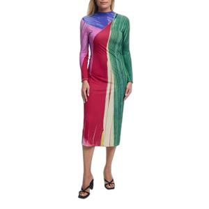 Hudnær kjole til kvinder Desigual Melrose image-1