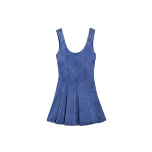 Women's denim dress Desigual Pink image-0