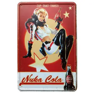 Metal panel DEVplus Fallout Nuka Cola