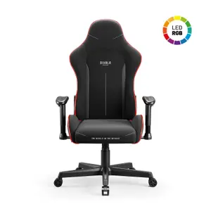 Chaise Gaming Diablo Chairs X-Starter LED image-0