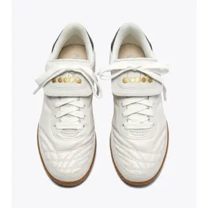 Leather Trainers Diadora Gold Indoor image-3