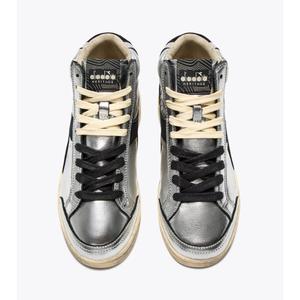 Baskets Diadora Heritage Prestige Metal Used High image-2