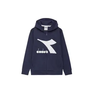 Hooded sweatshirt with zipper Diadora image-0
