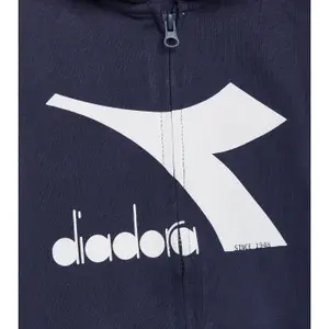 Hooded sweatshirt with zipper Diadora image-5