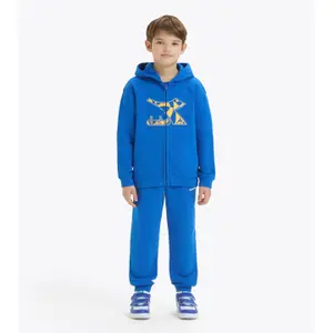 Kinder Trainingsanzug mit Kapuze und Reißverschluss Diadora Riddle image-1