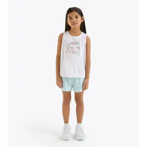Girls' tank top and shorts set Diadora Puzzles image-1