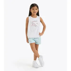 Girls' tank top and shorts set Diadora Puzzles image-2