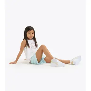 Girls' tank top and shorts set Diadora Puzzles image-4