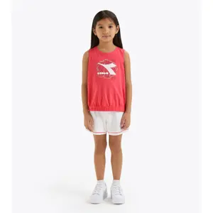 Girls' tank top and shorts set Diadora Puzzles image-1