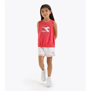 Girls' tank top and shorts set Diadora Puzzles image-2
