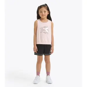 Girls' tank top and shorts set Diadora Puzzles image-1