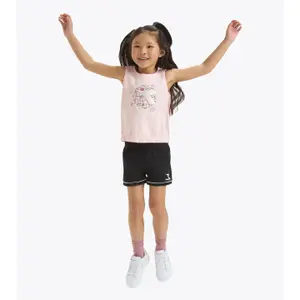 Girls' tank top and shorts set Diadora Puzzles image-3