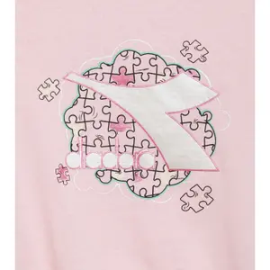 Girls' tank top and shorts set Diadora Puzzles image-5