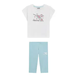 Girls' tank top and shorts set Diadora Puzzles image-0