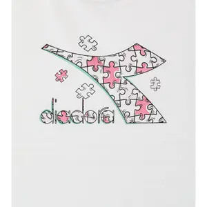 Girls' tank top and shorts set Diadora Puzzles image-5