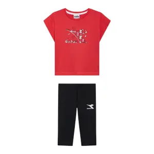 Girls' tank top and shorts set Diadora Puzzles image-0