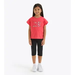 Girls' tank top and shorts set Diadora Puzzles image-1