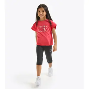 Girls' tank top and shorts set Diadora Puzzles image-3