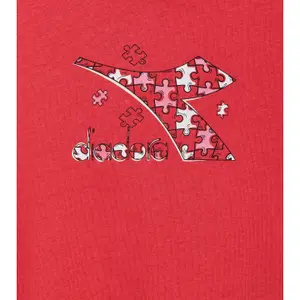 Girls' tank top and shorts set Diadora Puzzles image-5