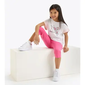 Girls' tank top and shorts set Diadora Puzzles image-3