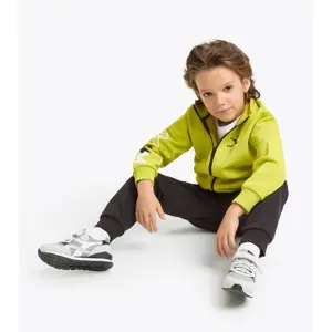 Veste de survêtement full zip enfant Diadora Logo image-3