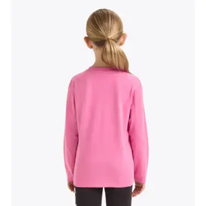 Girls' long sleeve T-shirt Diadora Logo image-3