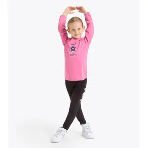 Girls' long sleeve T-shirt Diadora Logo image-2