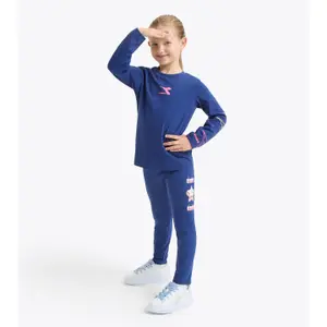 Girls' long sleeve T-shirt Diadora Logo image-3