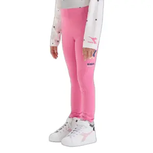 Girls' leggings Diadora Logo image-3