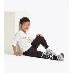Long sleeve children's T-shirt Diadora Logo image-4