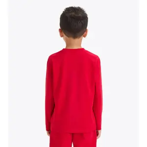 Long sleeve children's T-shirt Diadora Logo image-2