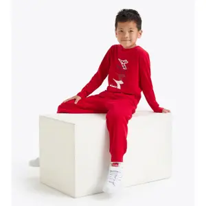 Long sleeve children's T-shirt Diadora Logo image-3