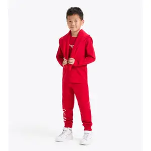 Long sleeve children's T-shirt Diadora Logo image-4