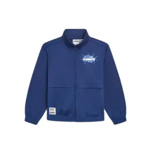 Children's full zip tracksuit jacket Diadora Team LT image-0