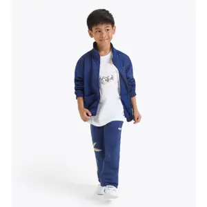 Children's full zip tracksuit jacket Diadora Team LT image-2