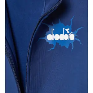 Children's full zip tracksuit jacket Diadora Team LT image-5