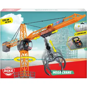 Conjunto de construção de grua guiada por arame Dickie Toys image-1