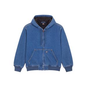 Giubbotto bomber con cappuccio in denim Dickies