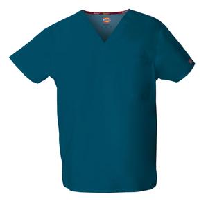 dke83706-caribbeanblue-t-shirt-dickies-medical-caribbean-blue-blue