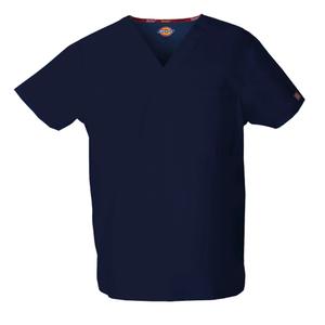 dke83706-navy-t-shirt-z-dekoltem-w-ksztalcie-litery-v-dickies-medical-marynarka