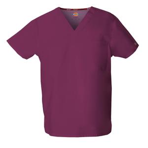 dke83706-wine-t-shirt-z-dekoltem-w-ksztalcie-litery-v-dickies-medical-wino