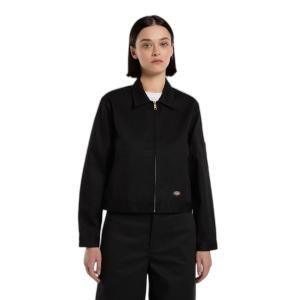 dk0a879gblk1-short-unlined-jacket-for-women-dickies-eisenhower-black