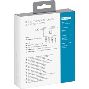 Station d'accueil portable USB-C 4 en 1 avec HDMI Dicota image-4