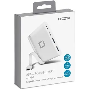 Hub USB-C 4 en 1 portable Dicota image-3