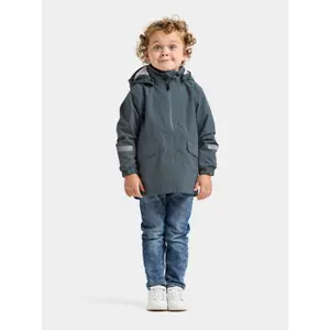 Waterproof jacket for children Didriksons Norma image-3