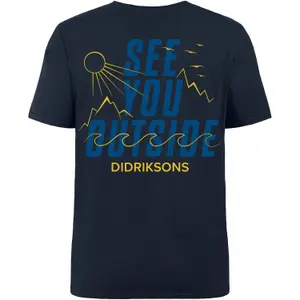 Cotton T-shirt Didriksons Harald See You Outside image-1