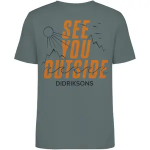 Cotton T-shirt Didriksons Harald See You Outside image-1