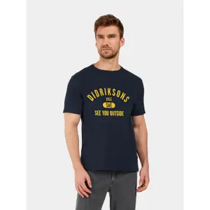 Cotton T-shirt Didriksons Harald Collegiate image-1